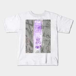 Urban Graffiti Street Art Tag NYC Kids T-Shirt